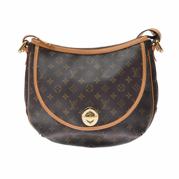 Louis Vuitton Handbags - LOUIS VUITTON Monogram Tulum Brown Canvas Hobo Bag